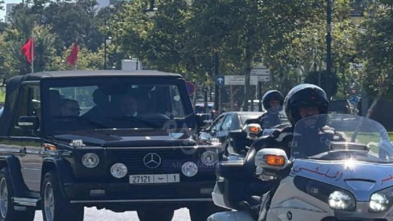 الملك محمد السادس يحل بطنجة قادما من الرباط ويتجه إلى قصر “مرشان”