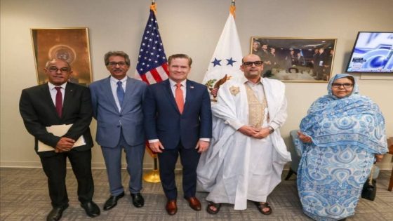 إنجاز دبلوماسي تاريخي: استقبال أمريكي رفيع يكرس ” حركة صحراويون من أجل السلام” صوتا أصيلا للصحراويين .
