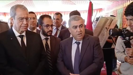 الوالي ” علي خليل ” يطلق مشاريع هادفة ستساهم في وضع حد لمشكل الصرف الصحي و التزود بالماء الصالح للشرب