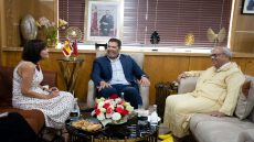 أشنگلي رئيس مجلس جهة سوس ماسة يستقبل Laura Martínez Bocos، القنصل العام الجديدة للمملكة الإسبانية بأكادير،