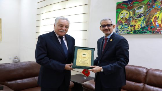 وزير التربية والتعليم الأولي والتكوين المهني والتأهيل يستقبل المدير العام للمنظمة العربية للتربية والثقافة والعلوم (ألكسو).